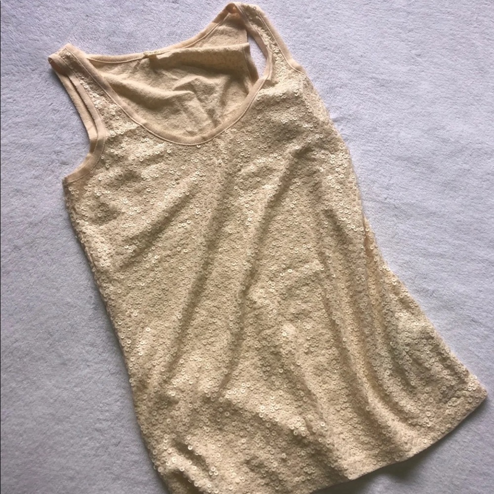 Jcrew sequin tank